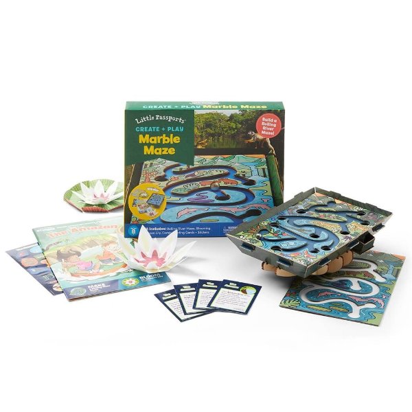 Create + Play: Marble Maze | Little Passports
