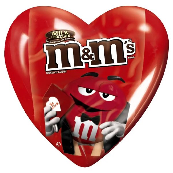 Valentine's Milk Chocolate Candy Hearts