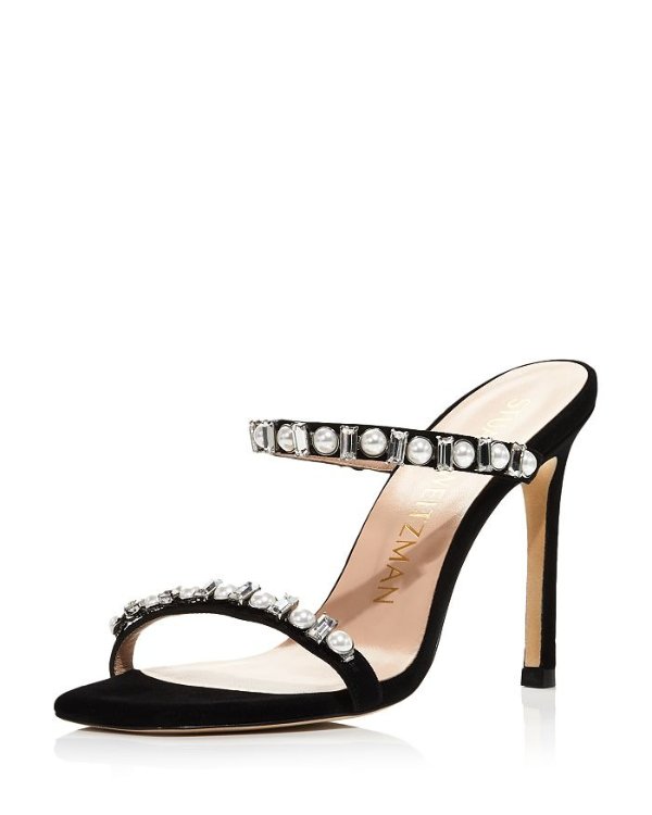 Women's Aleena Embellished High-Heel Sandals | Bloomingdale's