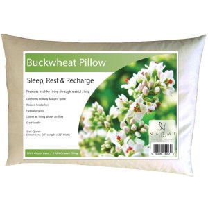 Naomi Home Buckwheat Pillow, Queen