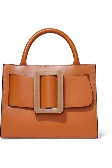 Bobby 23 buckled leather tote