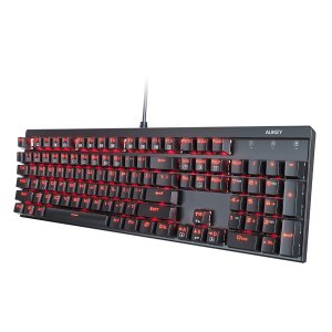 AUKEY Mechanical Keyboard Red Switch Gaming Keyboard