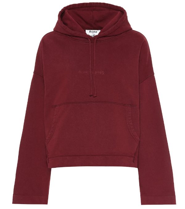Joghy cotton-jersey hoodie