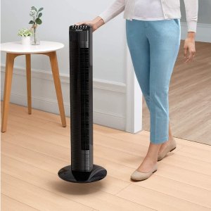 Homech Whole Room Wind Curve Auto Oscillating Tower Fan