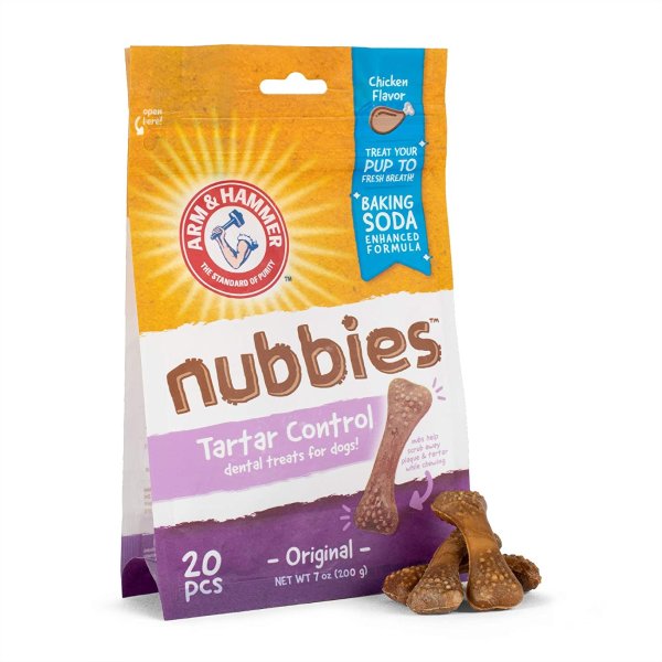 Arm & Hammer for Pets Nubbies for Dogs 20 pcs