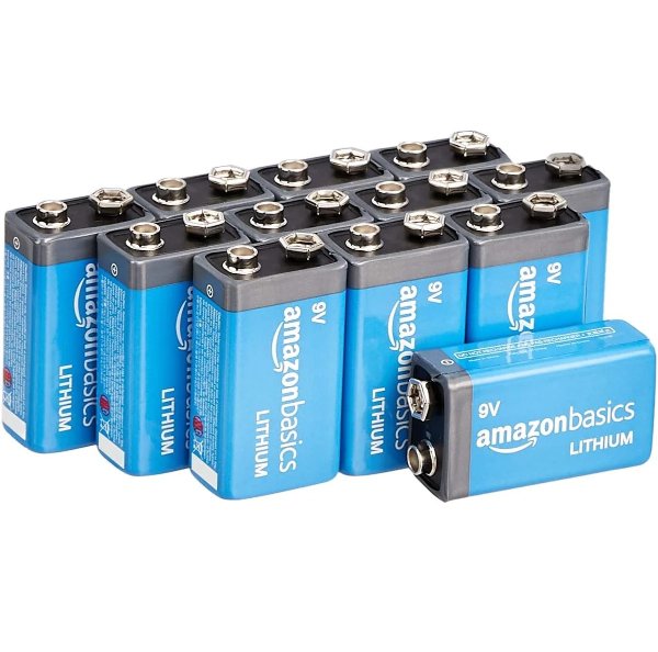  9V 高性能锂电池 12件
