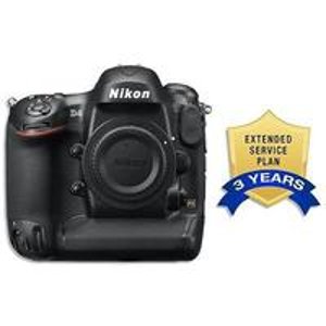 Nikon D4 Digital SLR Camera + 3 Year USA Warranty
