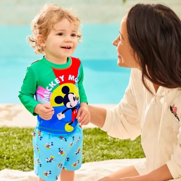 Mickey Mouse Swim Trunks for Baby