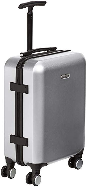 Basics Hardshell Spinner Suitcase with Built-In TSA Lock, 20-Inch