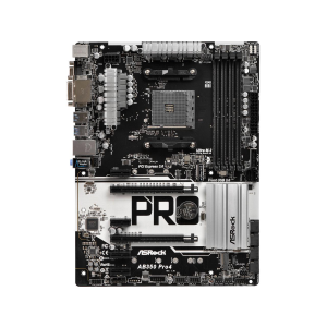 ASRock AB350 Pro4 AM4 AMD Promontory B350 ATX Motherboard
