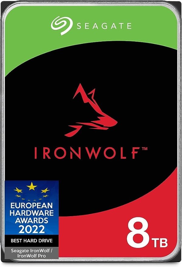 IronWolf 8TB NAS Internal HDD 机械硬盘
