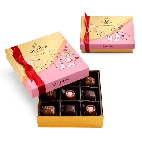 Valentine's Day Assorted Chocolate Gift Box Set