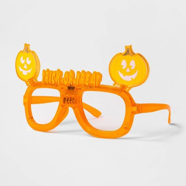 Kids&#39; LED Glow in the Dark Pumpkin Halloween Eye Wear - Hyde &#38; EEK! Boutique&#8482;