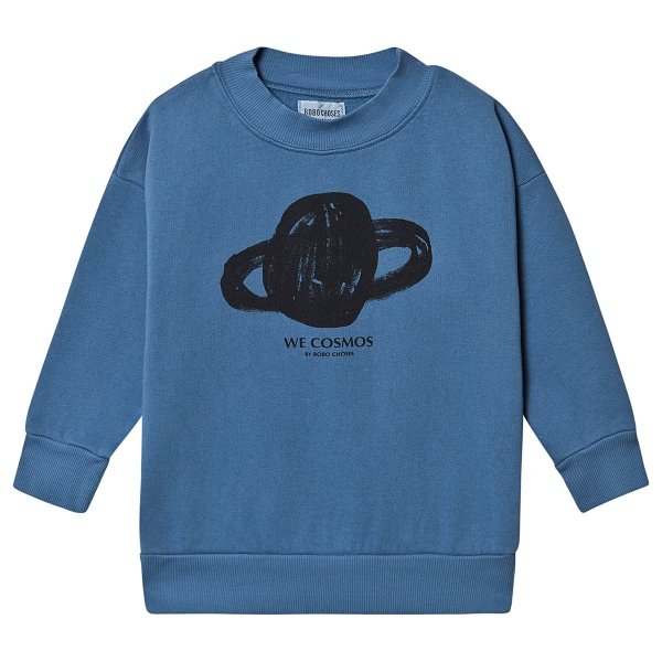 Infinity Blue Saturn Sweatshirt | AlexandAlexa