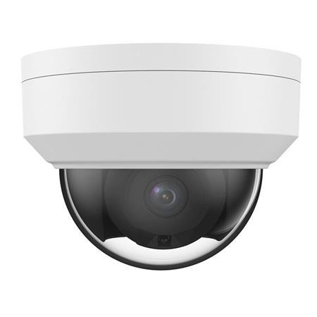 Alibi ENC24-VU-1 4MP Starlight 98' IR WDR Day & Night Indoor/Outdoor Vandal-Resistant IP Dome Camera with 2.8mm f/1.6 Lens