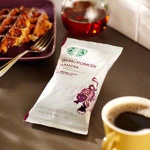 星巴克多种口味的House Blend 综合咖啡粉(18包／盒)特价