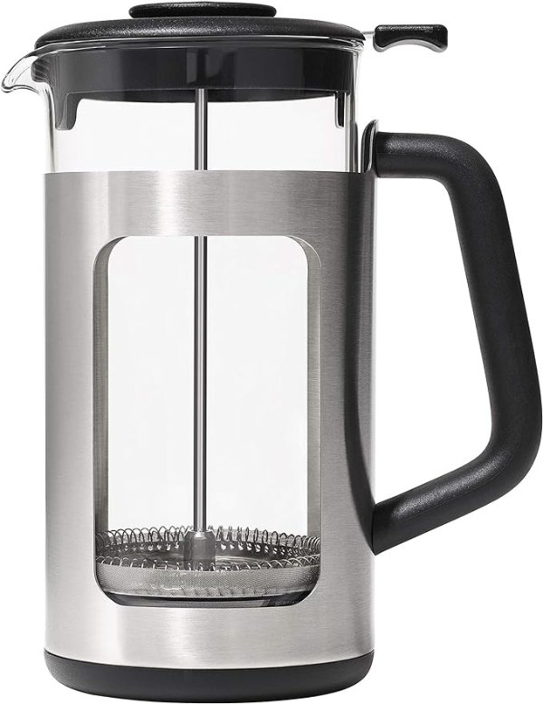 Brew Stainless Steel French Press Coffee Maker – 32oz