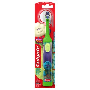 Colgate Kids Battery Powered Toothbrush - Trolls (Colors Vary)
