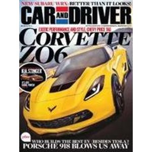 Car and Driver Magazine 1 Year Subscription