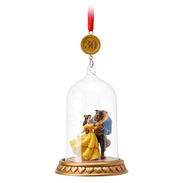 Beauty and the Beast Legacy Sketchbook Ornament – 30th Anniversary – Limited Release | shopDisney