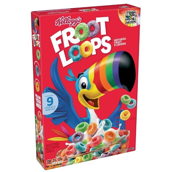 Froot Loops 早餐谷物麦片 7.9oz