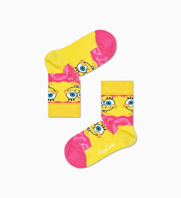x Sponge Bob: Say Cheese Burger Socks for kids