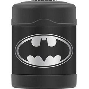 Genuine Thermos Brand Vacuum Insulated Stainless Steel Food Jar, 10 oz, Batman