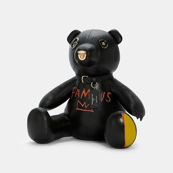 X Jean-Michel Basquiat Collectible Bear