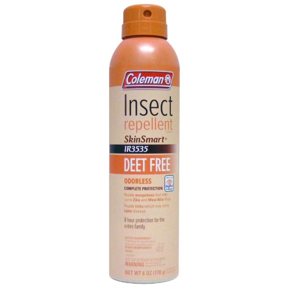 Coleman SkinSmart DEET-Free Spray Insect Repellent (IR3535), 6-Ounce