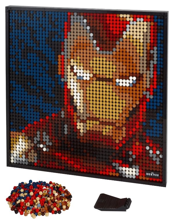 Marvel Studios Iron Man 31199 | LEGO® Art | Buy online at the Official LEGO® Shop US
