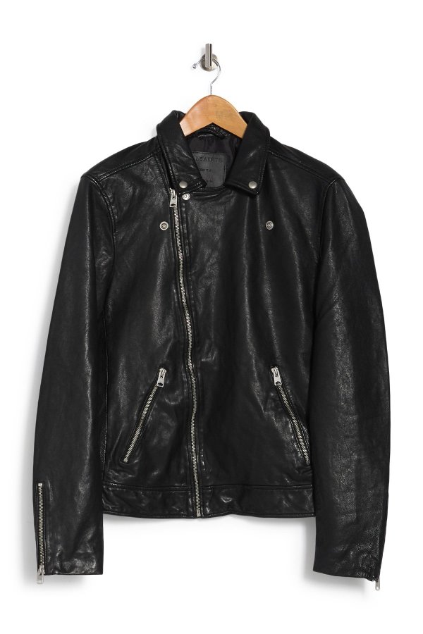 Omni Leather Biker Jacket