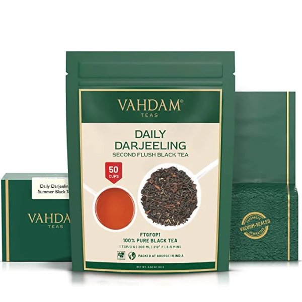Daily Darjeeling Black Tea from Himalayas - 3.53 oz