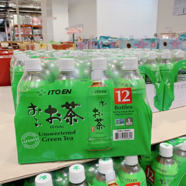 无糖绿茶12瓶