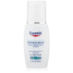 Eucerin Redness Relief Daily Perfecting Lotion, Broad Spectrum SPF 15, 1.7 Ounce