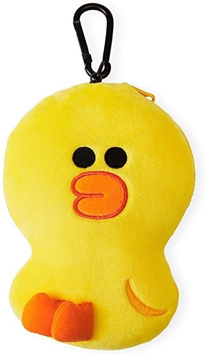 Friends Character Plush Coin Purse Small Pouch Keychain Wallet