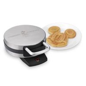 Disney DCM-1 Classic Mickey Waffle Maker, Brushed Stainless Steel