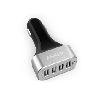 Anker 9.6A / 48W 4-Port USB Car Charger 