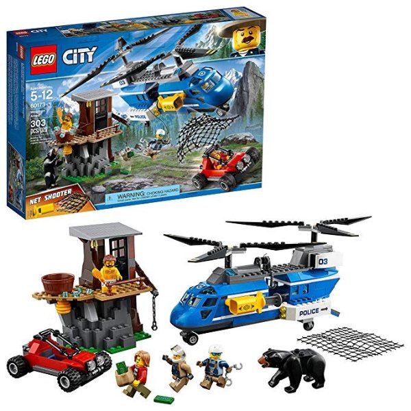 City Mountain Arrest 60173 Building Kit (303 Piece)