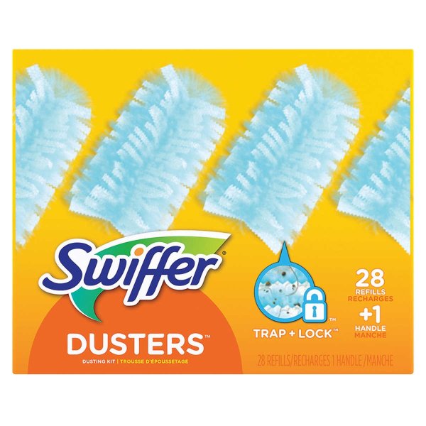 Duster Dusting Kit, 1 handle & 28 refills