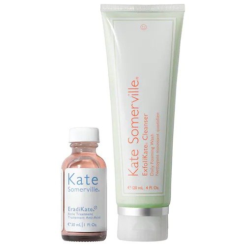 Acne Cleanse & Treat Duo with AHA & BHA