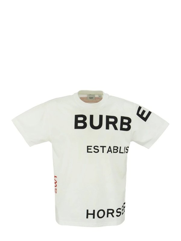 Carrick - Oversized Cotton T-shirt With Horseferry Print