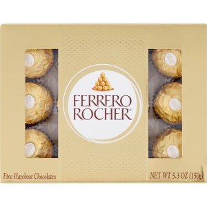 Ferrero Rocher两盒$9综合口味巧克力礼盒 12枚