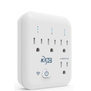 KMC 4 Outlet WiFi Plug Energy Monitoring Smart Outlet
