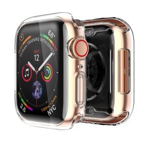 2-Pack Smiling Clear Case for Apple Watch Series 4 (44mm)