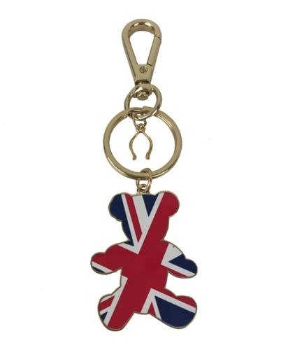 英国国旗小熊钥匙扣