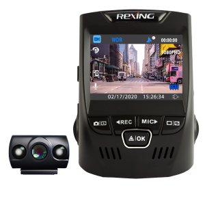 Rexing - V1P Plus Front and Rear Dash Cam