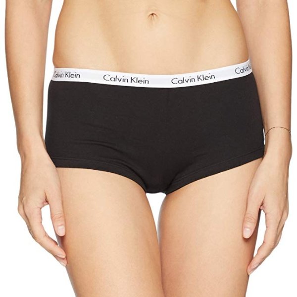 Calvin Klein Women's Multipack Carousel Logo Cotton Boyshort Underwear