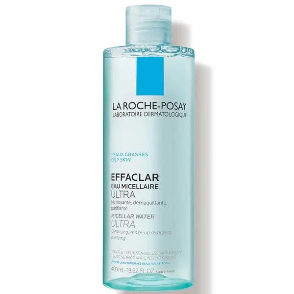 Effaclar Micellar Cleansing Water and Makeup Remover for Oily Skin (13.5 fl. oz.)