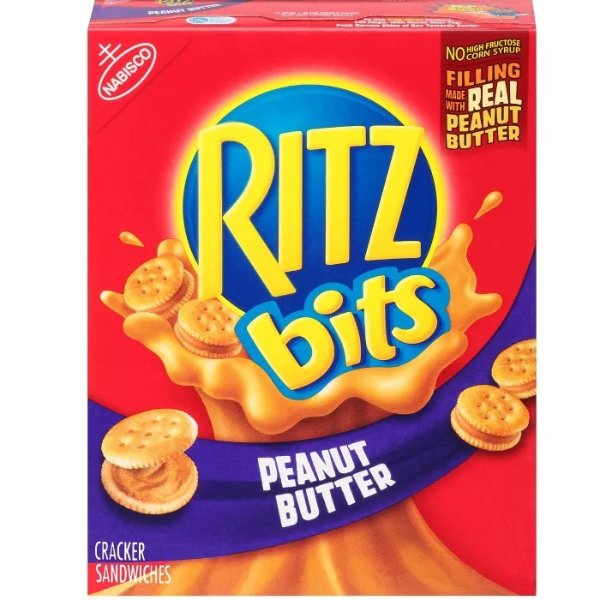 Bits Cracker Sandwiches with Peanut Butter - 8.8oz
