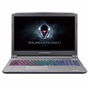 Thunderobot ST-Plus 15.6" 游戏笔记本电脑(i7-7700HQ，8 GB内存，GTX 1050Ti，1 TB + 128GB SSD)